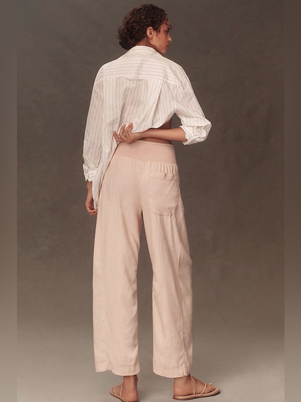 NWT PILCRO Reese Pants Coral Size Large ANTHROPOLOGIE - Picture 2 of 10